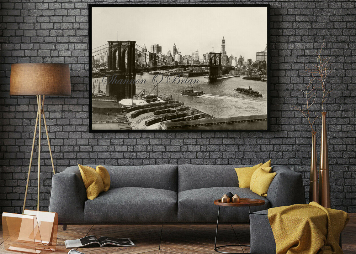 Leinwand - Brooklyn Bridge, 1932   - Ansicht Beispiel 5