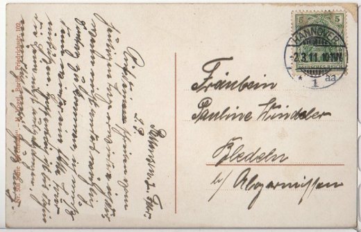 ALTE ANSICHTSKARTE/ POSTKARTE - BERLIN - IM MONDSCHEIN AUF DER SPREE, UNTER DER SPREE: TUNNELBAHN