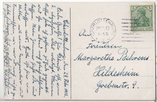 ALTE ANSICHTSKARTE - BERLIN - UNIVERSITÄT