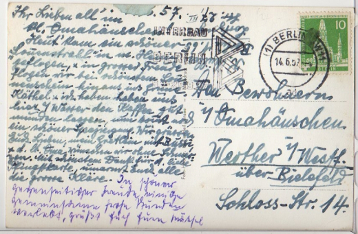 ALTE ANSICHTSKARTE/ POSTKARTE - BERLIN-HEILIGENSEE - FÄHRHAUS