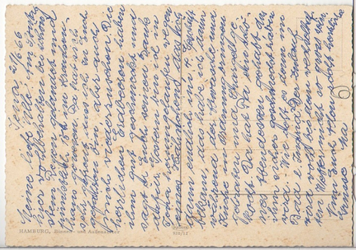 ALTE ANSICHTSKARTE/ POSTKARTE - HAMBURG - BINNEN - UND AUßENALSTER