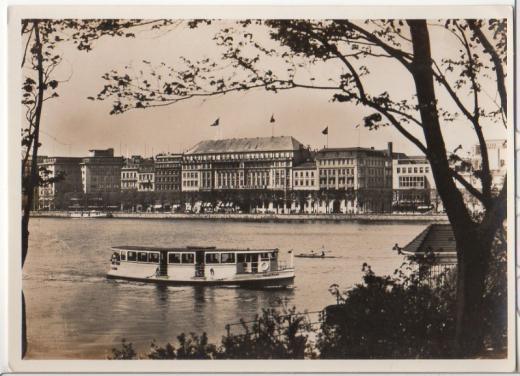 2/2 - ALTE ANSICHTSKARTE/POSTKARTE - HAMBURG - INNENALSTER