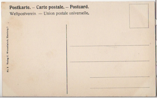 ALTE ANSICHTSKARTE/POSTKARTE - HAMBURG - IM HAFEN