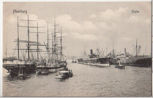 ALTE ANSICHTSKARTE/ POSTKARTE - HAMBURG - HAFEN