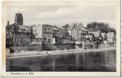 ALTE ANSICHTSKARTE/ POSTKARTE - LAUENBURG AN DER ELBE