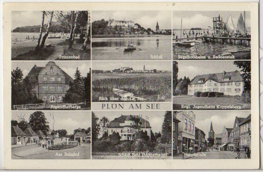 ALTE ANSICHTSKARTE/ POSTKARTE - PLÖN AM SEE