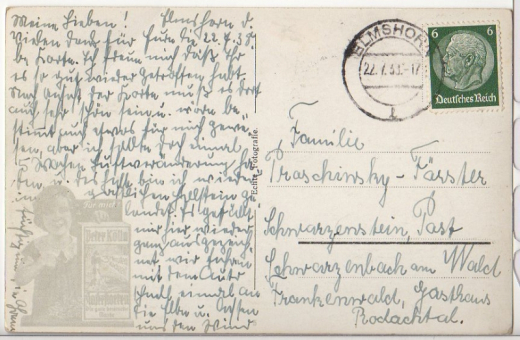 ALTE ANSICHTSKARTE/ POSTKARTE - AN DER SCHL.-HOLST. OSTSEEKÜSTE