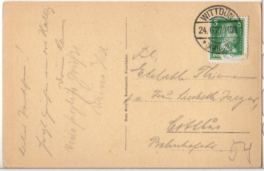 ALTE ANSICHTSKARTE/ POSTKARTE - HALLIG HOOGE - KÖNIGSHAUS