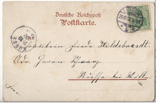 ALTE ANSICHTSKARTE/ POSTKARTE - GRUß AUS LÜBECK