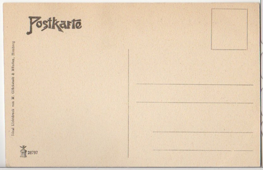 ALTE ANSICHTSKARTE/ POSTKARTE - INSEL HELGOLAND - FELSPARTIE