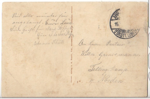 ALTE ANSICHTSKARTE/ POSTKARTE - AHRENSBÖK - KIRCHE