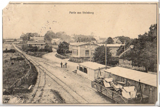 ALTE ANSICHTSKARTE/ POSTKARTE - STEINBERG - PARTIE AUS STEINBERG (SCHL.-HOLST.)