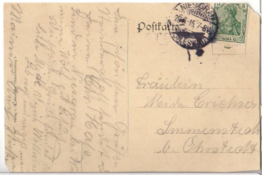 ALTE ANSICHTSKARTE/ POSTKARTE - STEINBERG - PARTIE AUS STEINBERG (SCHL.-HOLST.)