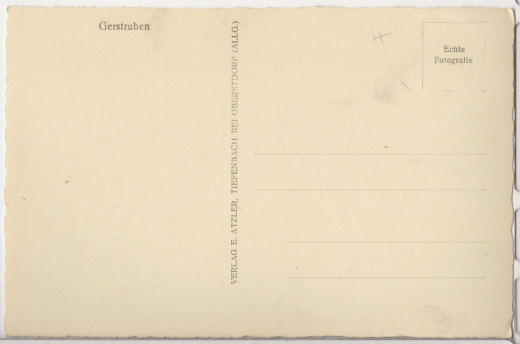 ALTE ANSICHTSKARTE/ POSTKARTE - OBERSTDORF - BERGGASTHOF GERSTRUBEN