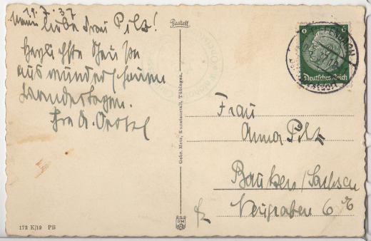 ALTE ANSICHTSKARTE/ POSTKARTE - OBERSTDORF - CHRISTLESSSEE