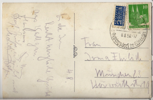 ALTE ANSICHTSKARTE/ POSTKARTE - WALLGAU - WETTERSTEINGEBIRGE