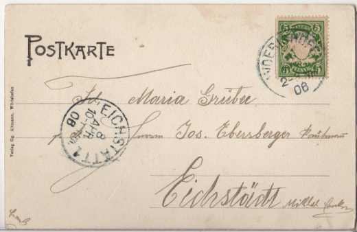 ALTE ANSICHTSKARTE/ POSTKARTE - GRUSS AUS DEN WÖRISHOFENER SEE-RESTAURANT