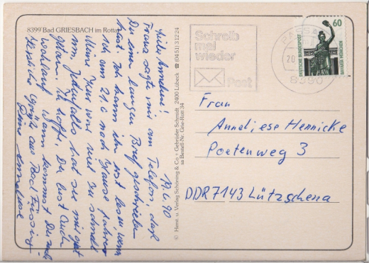 ALTE ANSICHTSKARTE/ POSTKARTE - GRUß AUS GRIESBACH