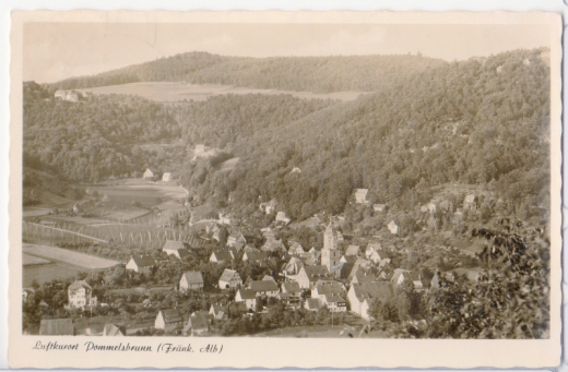 ALTE ANSICHTSKARTE/ POSTKARTE - LUFTKURORT POMMELSBRUNN (FRÄNKISCHE ALB)