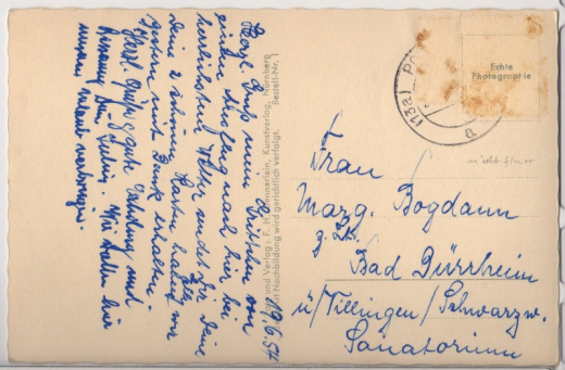 ALTE ANSICHTSKARTE/ POSTKARTE - LUFTKURORT POMMELSBRUNN (FRÄNKISCHE ALB)