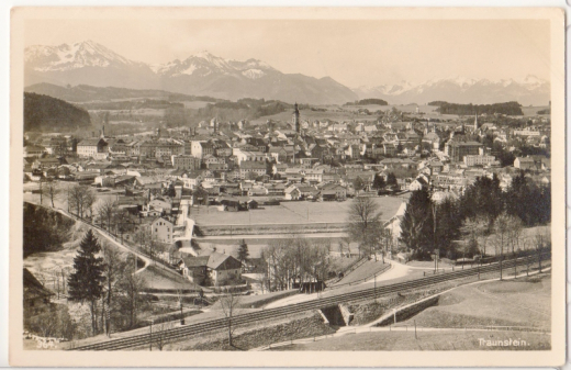 ALTE ANSICHTSKARTE/ POSTKARTE - TRAUNSTEIN