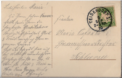 ALTE ANSICHTSKARTE/ POSTKARTE - TEISENDORF MIT STAUFEN UND ZWIESEL