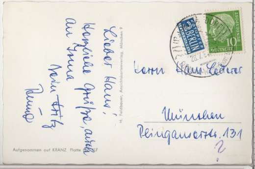 ALTE ANSICHTSKARTE/ POSTKARTE - LUFT- UND KNEIPPKURORT NIEDERAUDORF AM INN