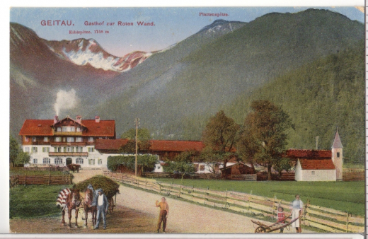 ALTE ANSICHTSKARTE/ POSTKARTE - GEITAU - GASTHOF ZUR ROTEN WAND