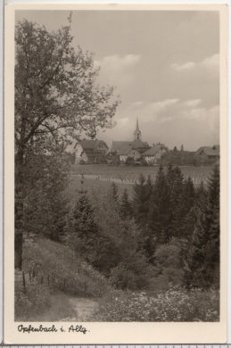 ALTE ANSICHTSKARTE/ POSTKARTE - OPFENBACH IM ALLGÄU