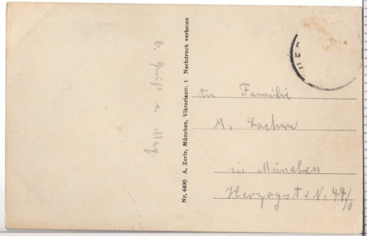 ALTE ANSICHTSKARTE/ POSTKARTE - ÜBERSEE MIT BLICK AUF FELDWIES UND CHIEMSEE