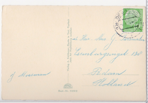 ALTE ANSICHTSKARTE/ POSTKARTE - DEGGENDORF - DONAU