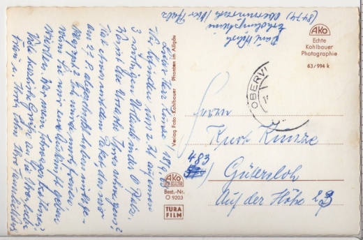 ALTE ANSICHTSKARTE/ POSTKARTE - OBERMURACH BEI OBERVIECHTACH