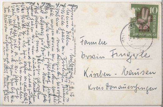 ALTE ANSICHTSKARTE/ POSTKARTE - KIPFENBERG - (MICHELSBERG) MICHAELSBERG NORDAUFSTIEG