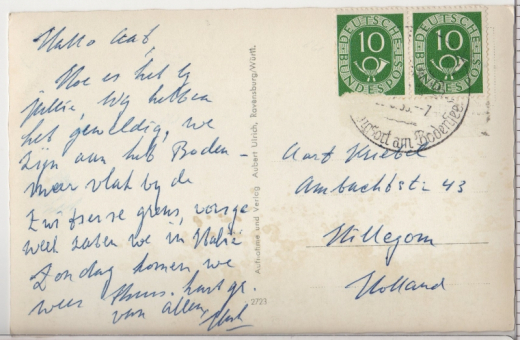 ALTE ANSICHTSKARTE/ POSTKARTE - KURORT NONNENHORN/ BODENSEE