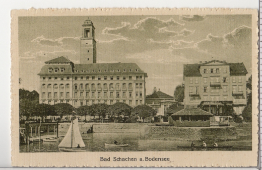 ALTE ANSICHTSKARTE/ POSTKARTE - BAD SCHACHEN AM BODENSEE