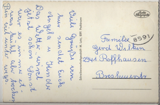 ALTE ANSICHTSKARTE/ MEHRBILDKARTE - PECHBRUNN