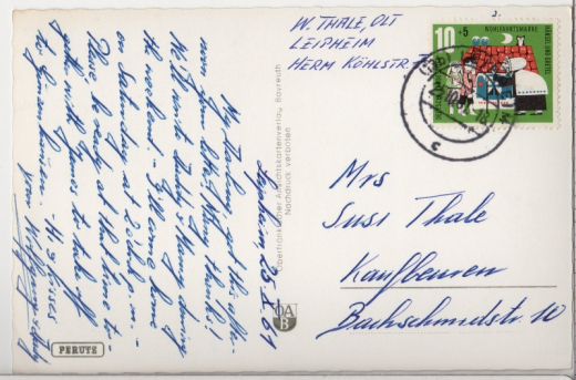 ALTE ANSICHTSKARTE/ MEHRBILDKARTE - LEIPHEIM AN DER DONAU