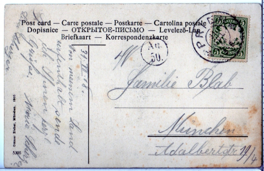 ALTE ANSICHTSKARTE/ POSTKARTE - RIEMSTING B. CHIEMSEE