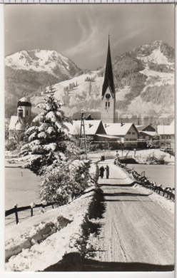 ALTE ANSICHTSKARTE/ POSTKARTE - LUFTKURORT FISCHEN/ ALLGÄU