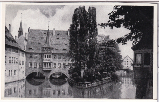 ALTE ANSICHTSKARTE/POSTKARTE - NÜRNBERG - HEILIGGEISTSPITAL