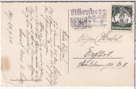 ALTE ANSICHTSKARTE/POSTKARTE - NÜRNBERG - KETTENSTEG