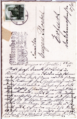 ALTE ANSICHTSKARTE/POSTKARTE - NÜRNBERG - VESTNERTOR, HAUPTEINGANG ZUR BURG