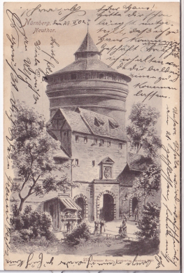 ALTE ANSICHTSKARTE/POSTKARTE - NÜRNBERG - NEUTHOR