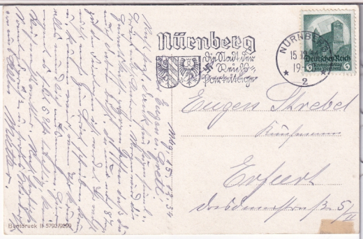 ALTE ANSICHTSKARTE/POSTKARTE - NÜRNBERG - GÄNSEMÄNNCHENBRUNNEN