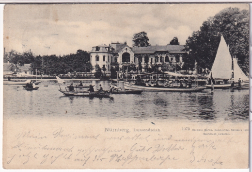 ALTE ANSICHTSKARTE/POSTKARTE - NÜRNBERG - DUTZENDTEICH