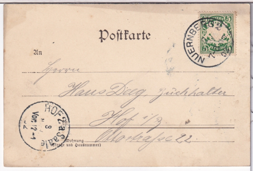 ALTE ANSICHTSKARTE/POSTKARTE - NÜRNBERG - DUTZENDTEICH