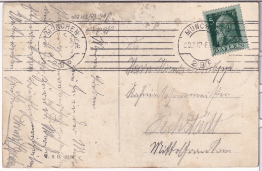 ALTE ANSICHTSKARTE/ POSTKARTE - MÜNCHEN - MARIENPLATZ