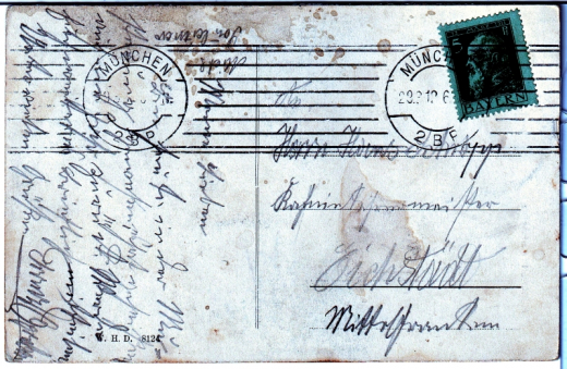 ALTE ANSICHTSKARTE/ POSTKARTE - MÜNCHEN - MARIENPLATZ