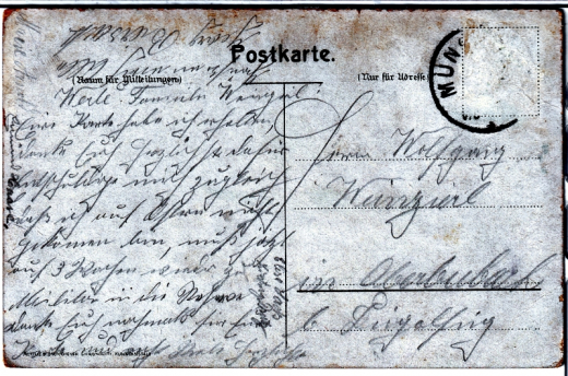 ALTE ANSICHTSKARTE/ POSTKARTE - MÜNCHEN - MÜNCHNER KINDL-KELLER, RESTAURATEUR: HANS MAIER