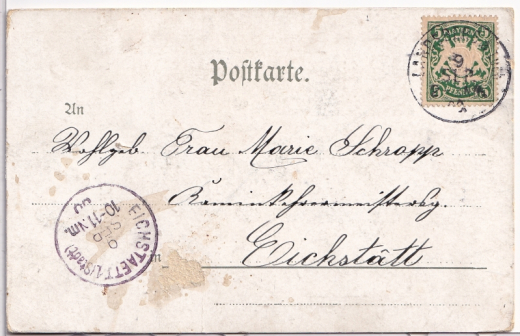 ALTE ANSICHTSKARTE/ POSTKARTE - GRUß AUS LANSBERG A. LECH - BAYERTHOR